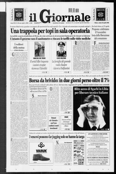 Il giornale : quotidiano del mattino